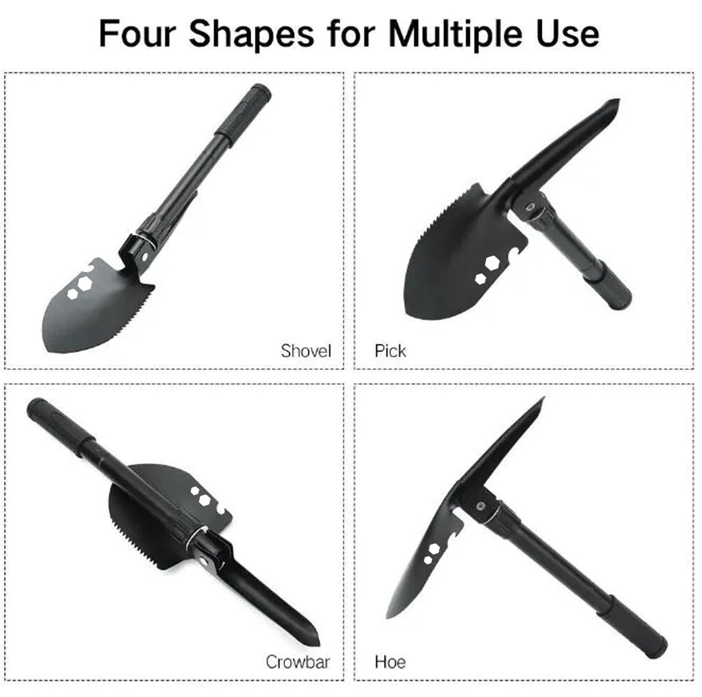 Trenchxio™ 9-in-1 Mini Foldable Showel